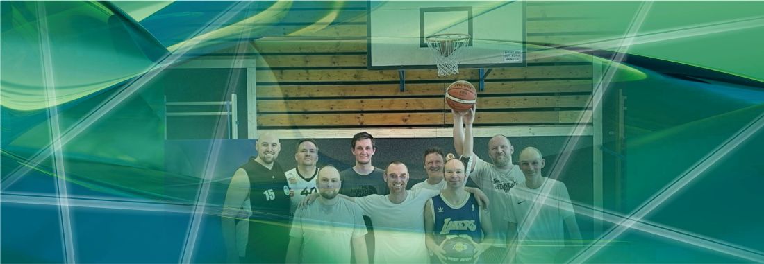 Gruppe Basketball